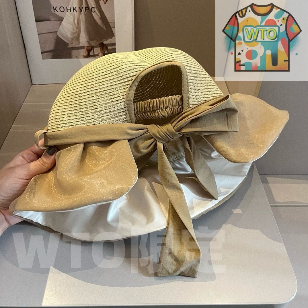  愛馬仕 ハトバーモールド 日焼け防止に最適な名媛スタイルの折りたたみ な帽子 頭周り 57 cm -WTO輸入-AYP 60 アウトドアハット サファリハット ハット