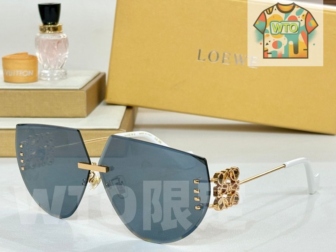 LOEWE ロエベ 新モデル フレームレス ファッションメガネ -WTO輸入-IWR92