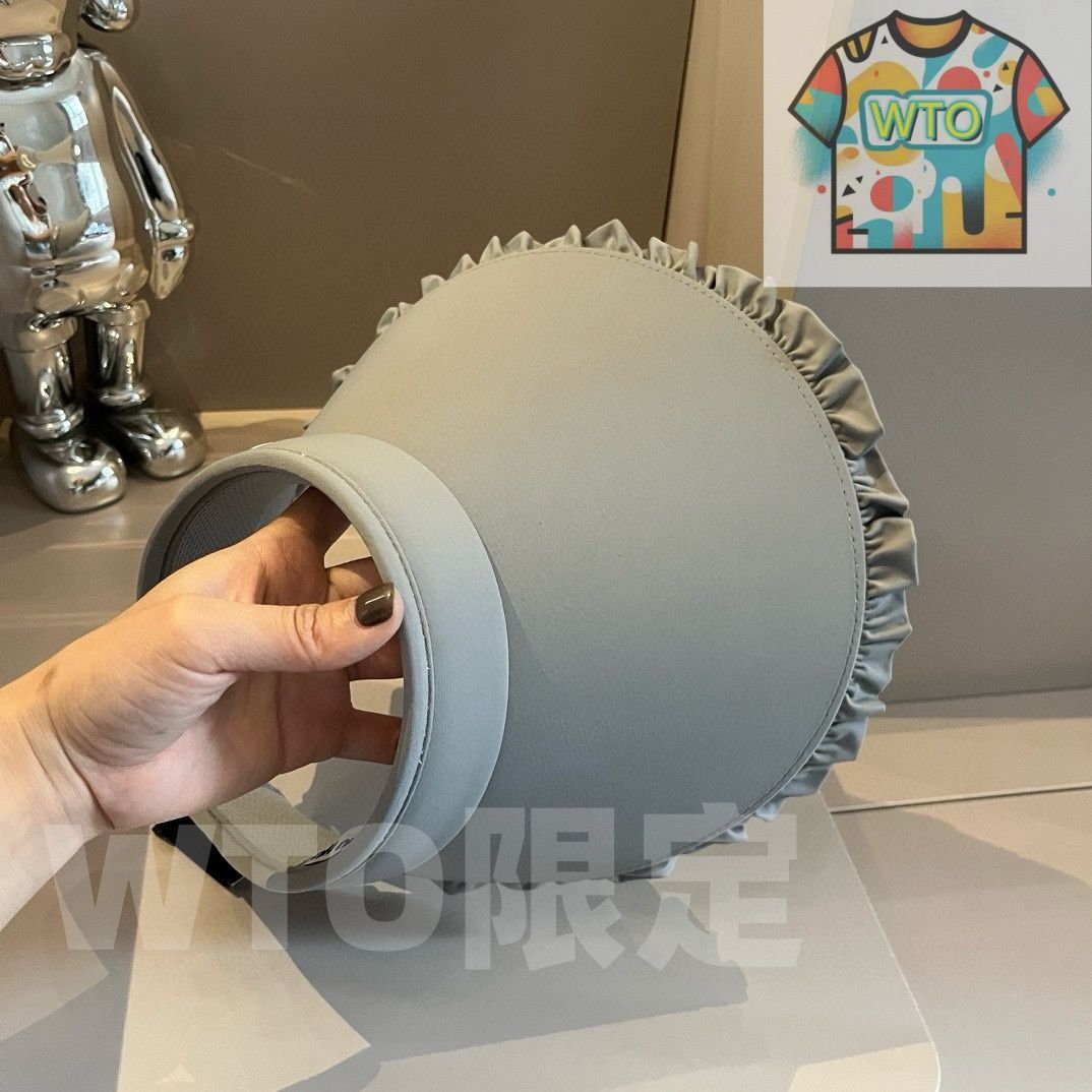 ミュミュ ヘアバンド サンハット ノンクローズドハット ユニバーサルなデザインで日焼け防止に最適 -WTO輸入-FIZ33