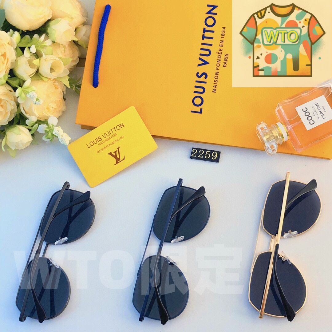 LV 2025 年式 エレガントなメンズ用 偏光サングラス ハムグラス 鼻当て付き ユニバーサルなデザイン 紫外線カット 運転用 トレンド感満載 -WTO輸入-ZJV53