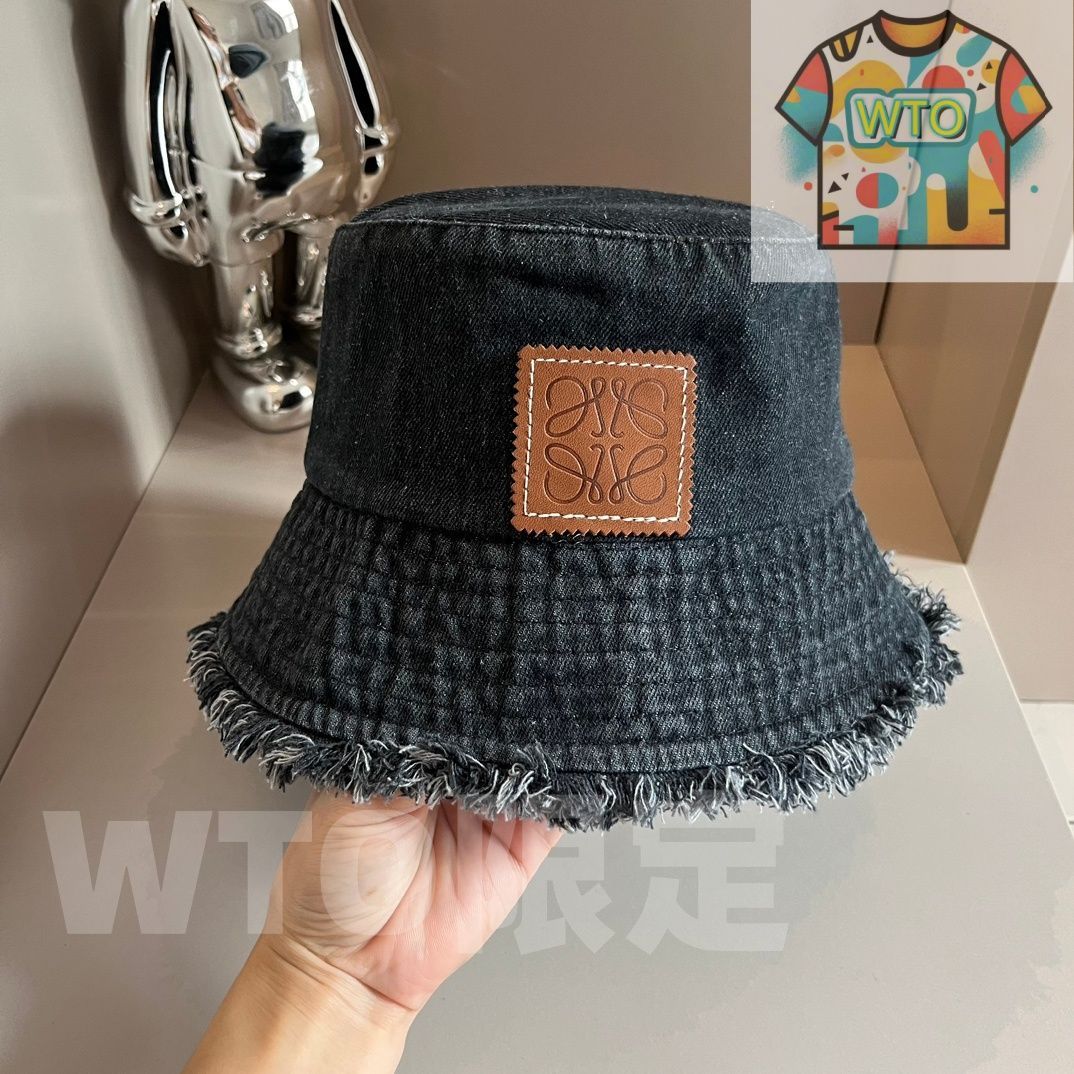 LOEWE ロエベ のデニムバケットハット -WTO輸入-PVP 72