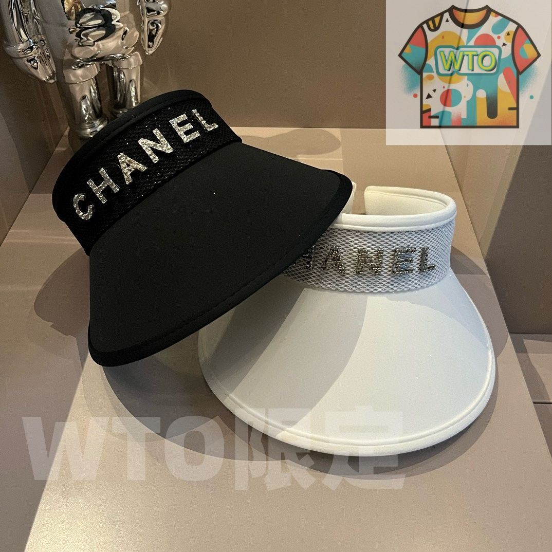  Chanel シャネル サンハットとヘアバンド -WTO輸入-BBN 90 アウトドアハット サファリハット ハット