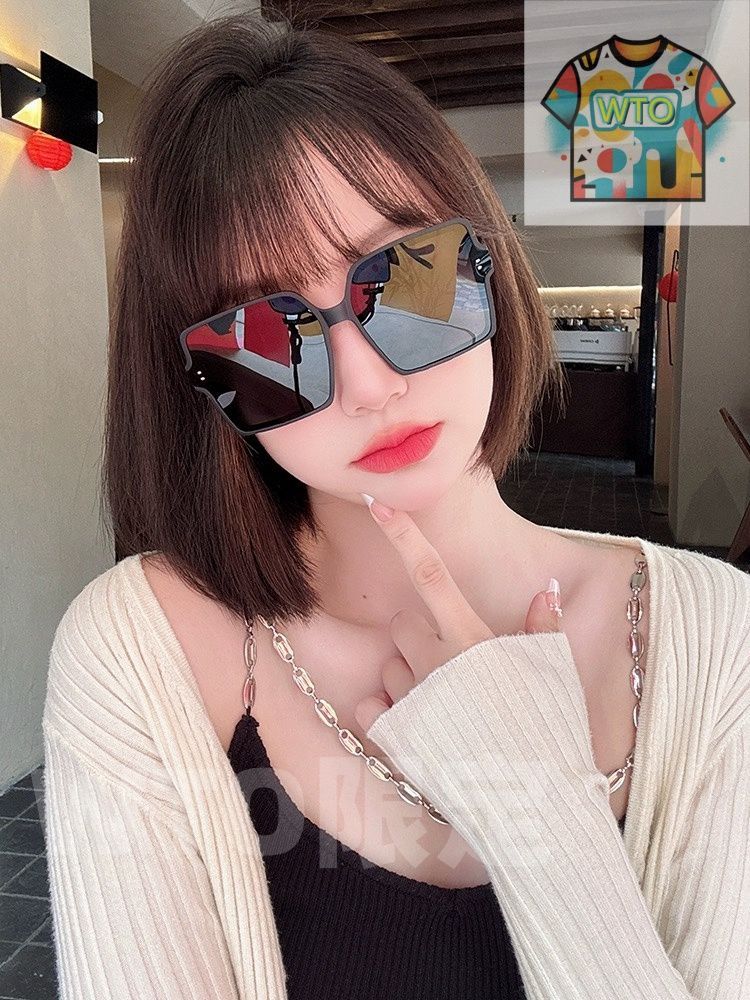 Louis Vuitton 今日 LV 大フレーム サングラス クラシックな四角形デザイン -WTO輸入-SDF59