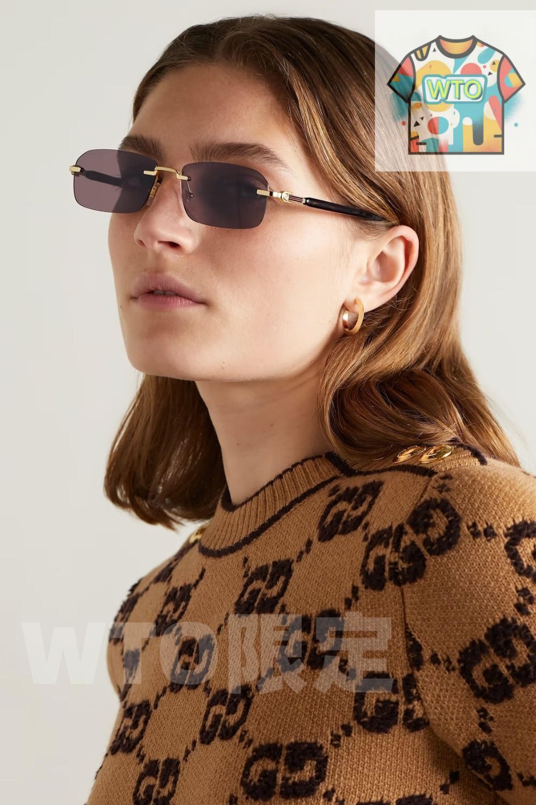 GUCC モデル GG1221S メガネ 品質アップ -WTO輸入1