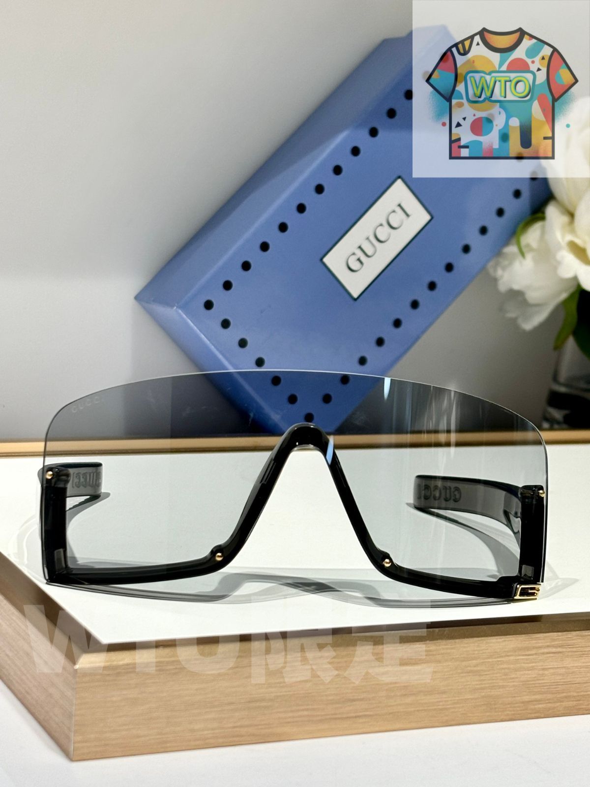 GUCC メガネ オーバーサイズ 高品質モデル GG1221S -WTO輸入-FWB44