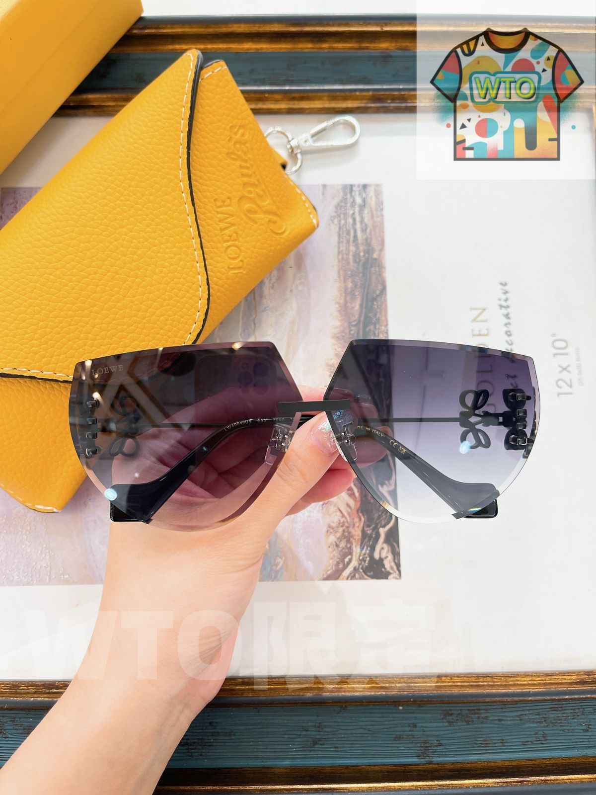 LOEWE モデル LW40049US サングラス メガモードアイウェア メガネ -WTO輸入-SYD29