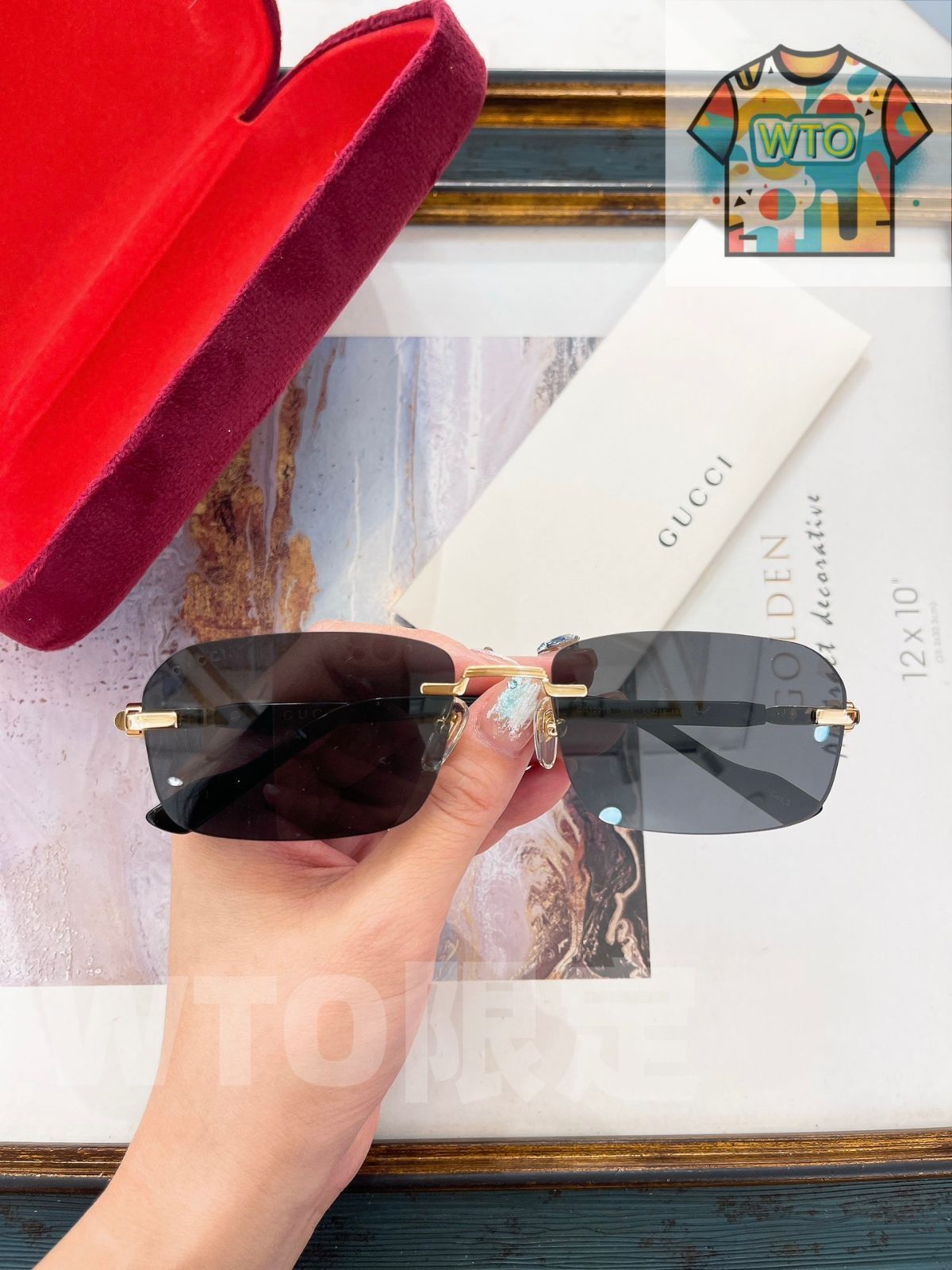 GUCCI モデル GG1221S サングラス メガモードアイウェア メガネ -WTO輸入-LKO52