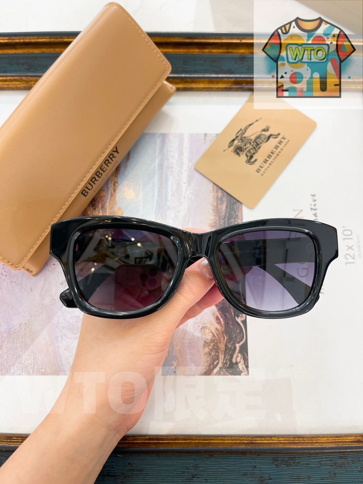 BURBERR モデル 4445 サングラス メガモードアイウェア メガネ -WTO輸入-XQS21