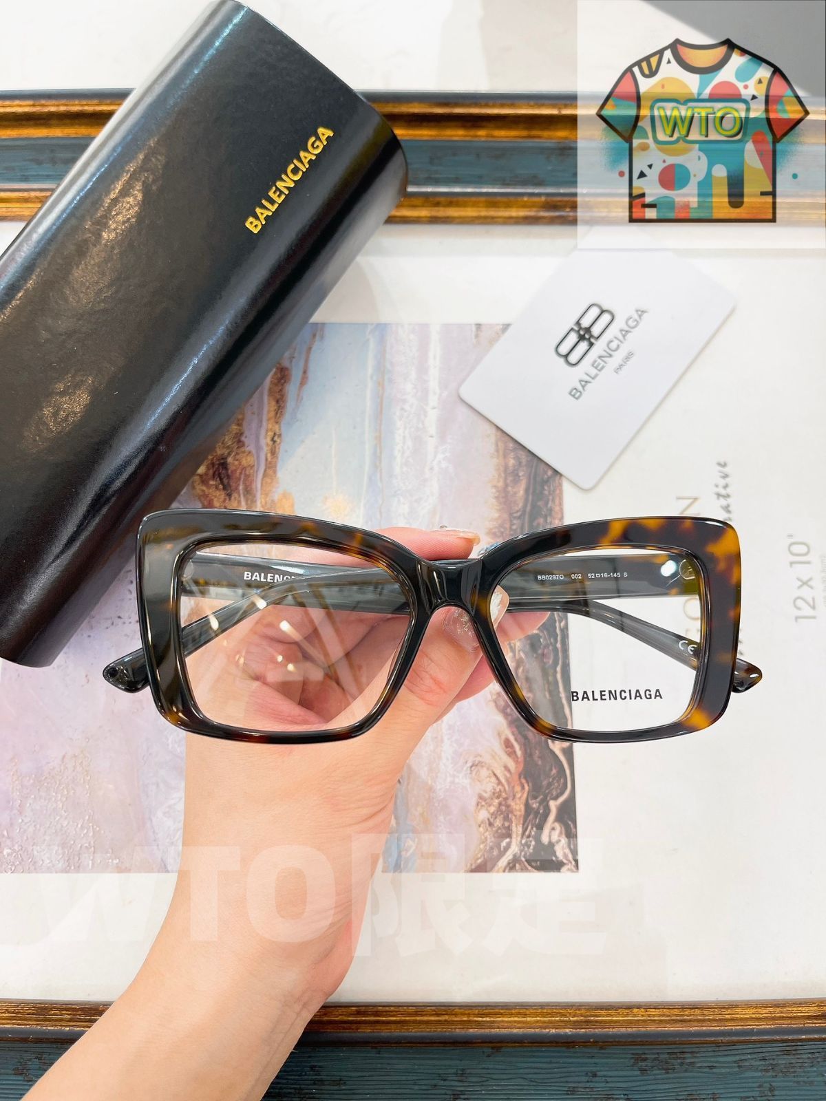 BALENCIAG モデル BB0297O サングラス メガモードアイウェア メガネ -WTO輸入-FKQ66