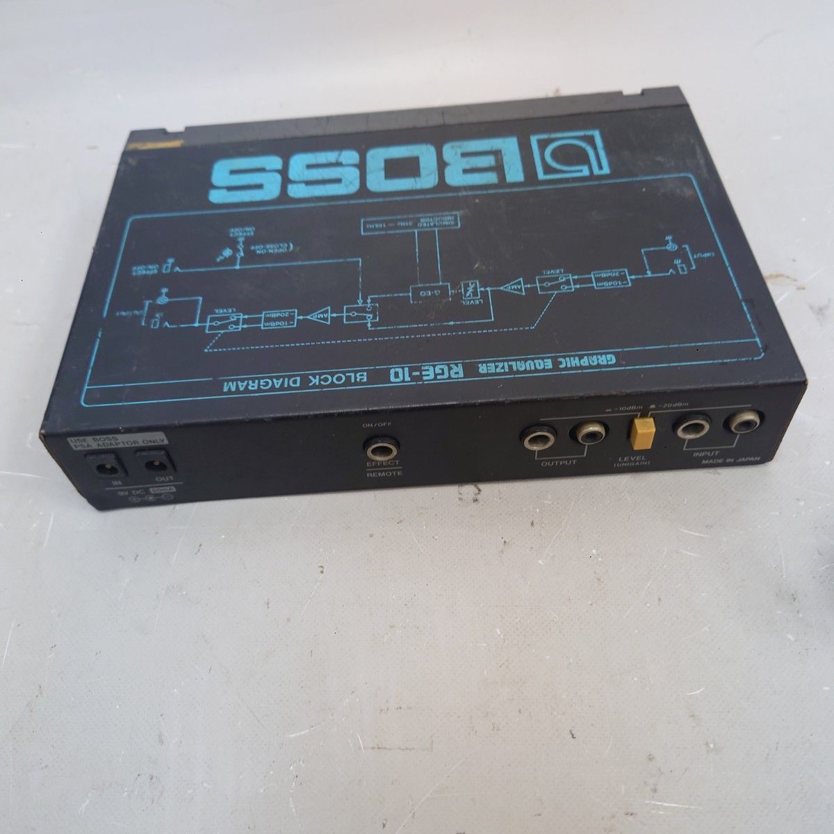 BOSS RGE-10 動作品 10Band Graphic Equalizer グラフィック