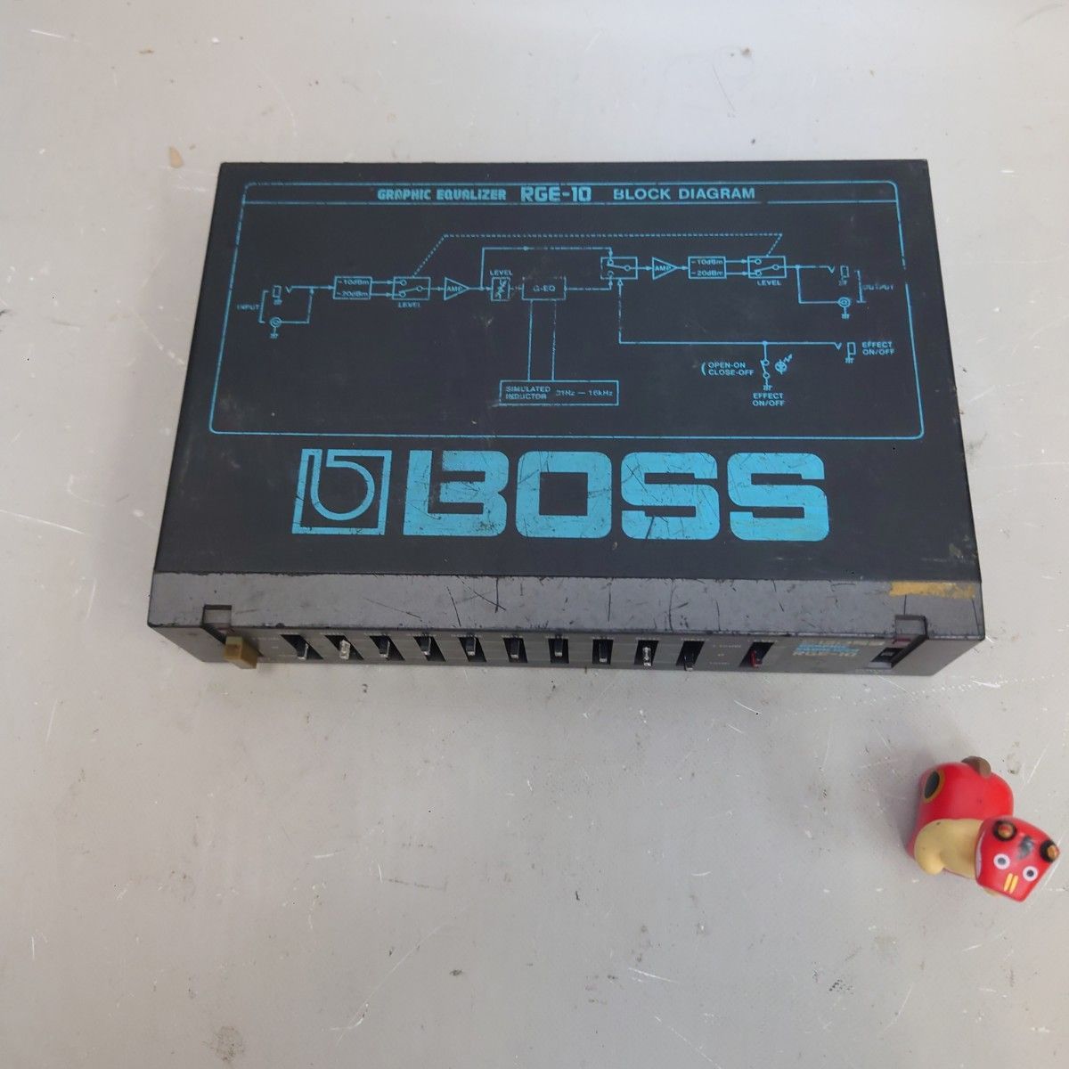BOSS RGE-10 動作品 10Band Graphic Equalizer グラフィック