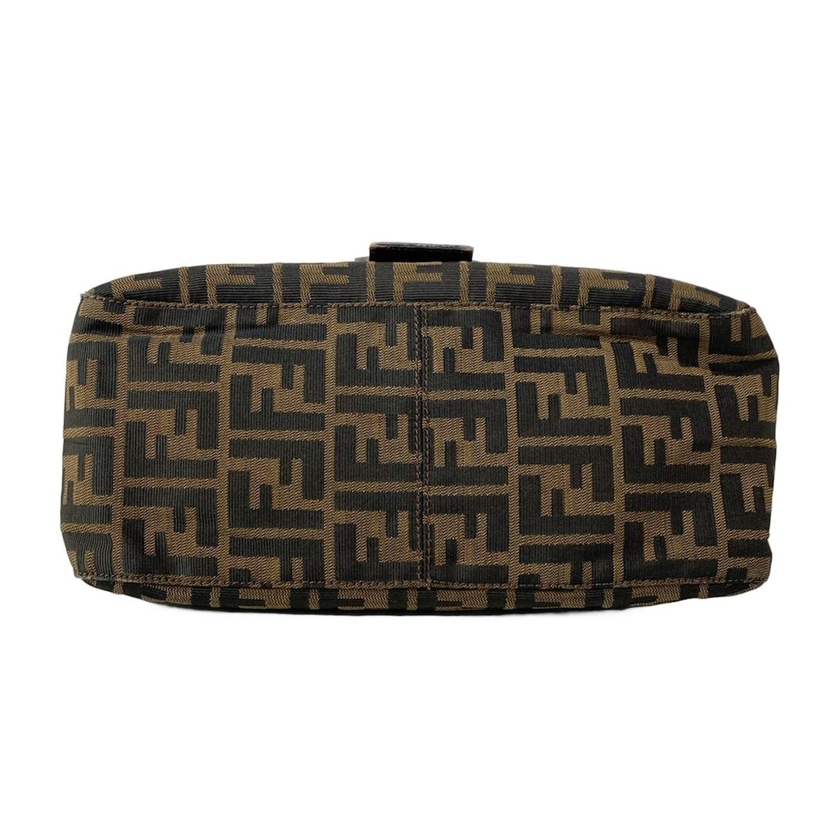 FENDI(フェンディ) ショルダーバッグ マンマバケット ベージュ×ダーク