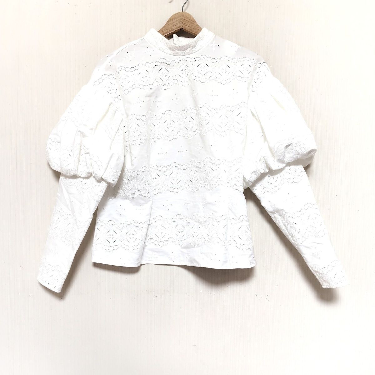 Leur Logette ルールロジェット 長袖カットソー サイズ1 S レディース - 白 刺繍