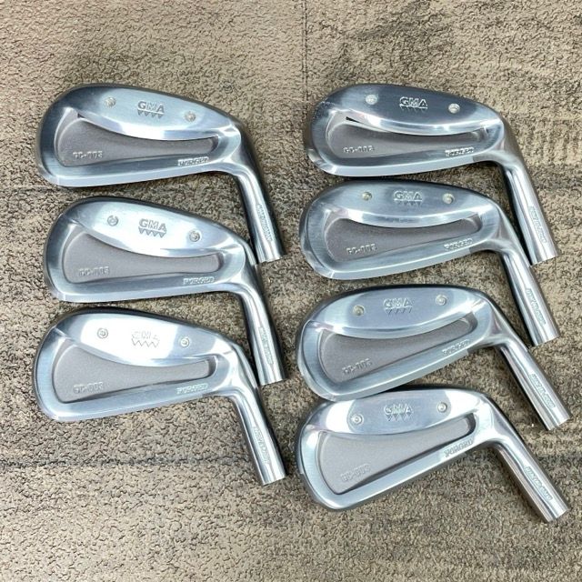 希少 未使用 ジャンボ尾崎監修 GMA GC-003 FORGED 4-9アイアン PW 7点
