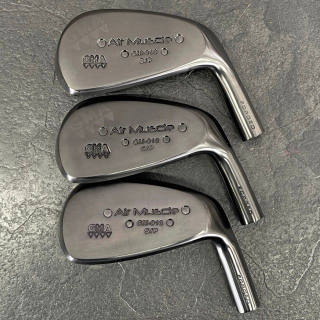 GMA Air MUSCLE GM-010 7.8.9 アイアン ヘッドのみ 3点 エアーマッスル ゴルフクラブ 514725