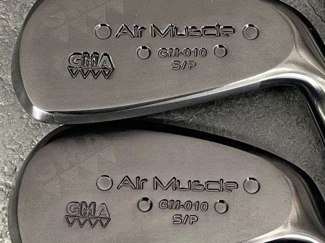 未使用 GMA Air MUSCLE GM-010 7.8.9 アイアン ヘッドのみ 3点 エアー