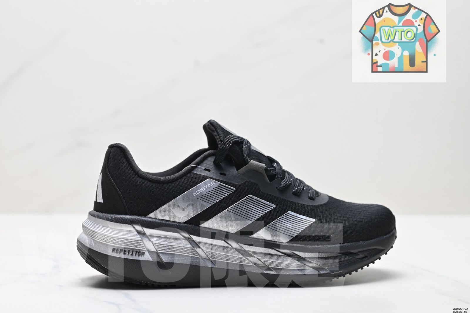 Adidasアディダス新モデルメンズマラソン耐摩耗クラシックランニングシューズ-WTO輸入1