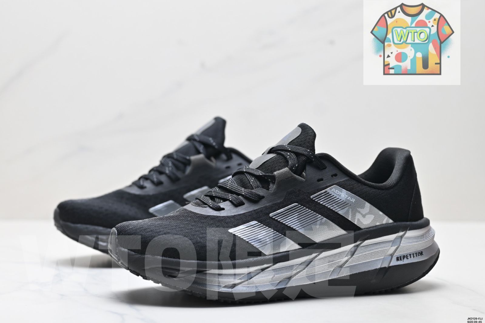 Adidasアディダス新モデルメンズマラソン耐摩耗クラシックランニングシューズ