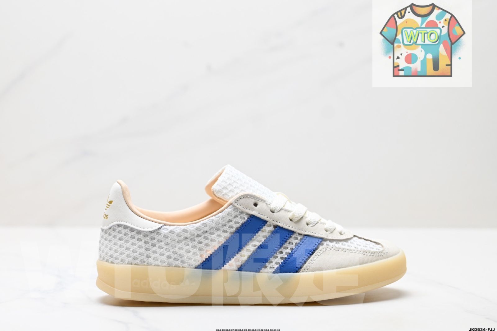 Adidas Originals Gazelle INdoor アディダス オリジナルズ ガゼル インドア クローバー カジュアル 滑り止め 耐摩耗 ロートップ スケートシューズ-WTO輸入1