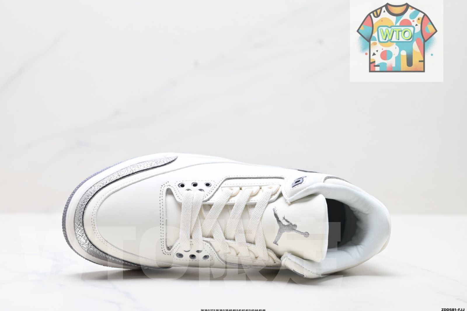 Air Jordan 3 Retro マイケル ジョーダン AJ3 ミッドトップ レトロ カジュアル スポーツ カルチャー バスケットボール シューズ-WTO輸入1