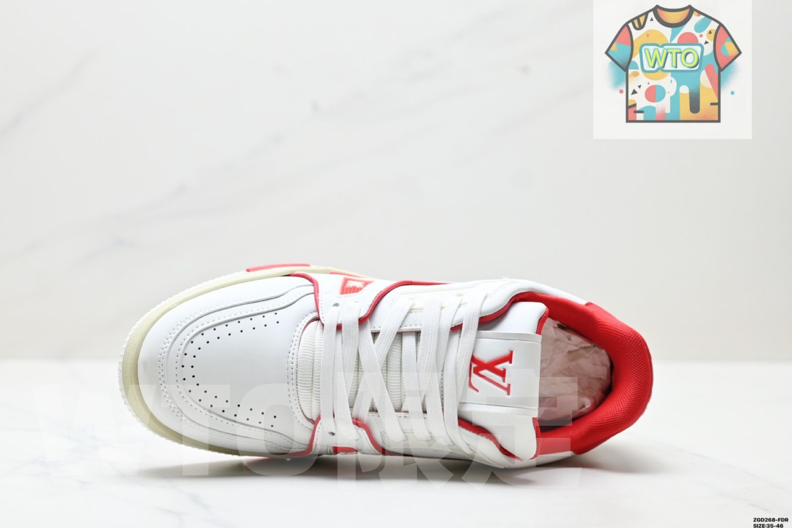 Louis vuitton Trainer Sneaker Low ルイ ヴィトン レジャースポーツカルチャーユニバーサルスニーカー