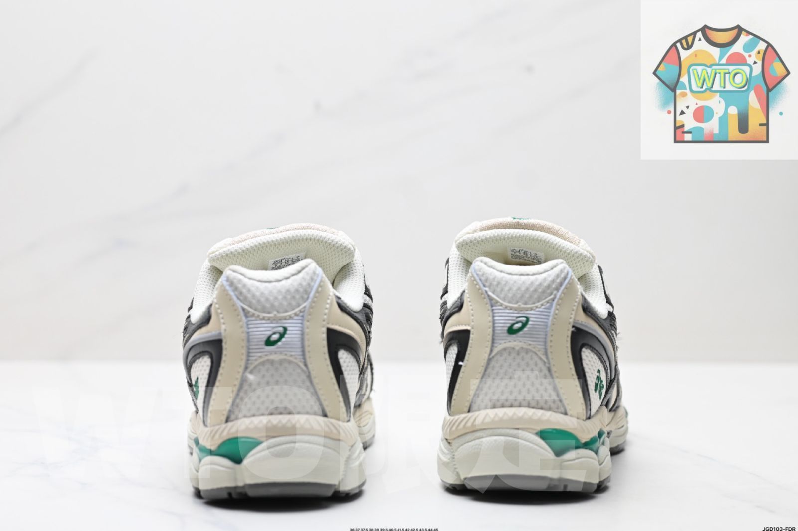  アシックス ASICS GEL - NYC 2055 は 通気性のあるメッシュ素材と一部の合成革素材を た upper 鞋面 を採用しています-WTO輸入-JET 63 スニーカー 靴