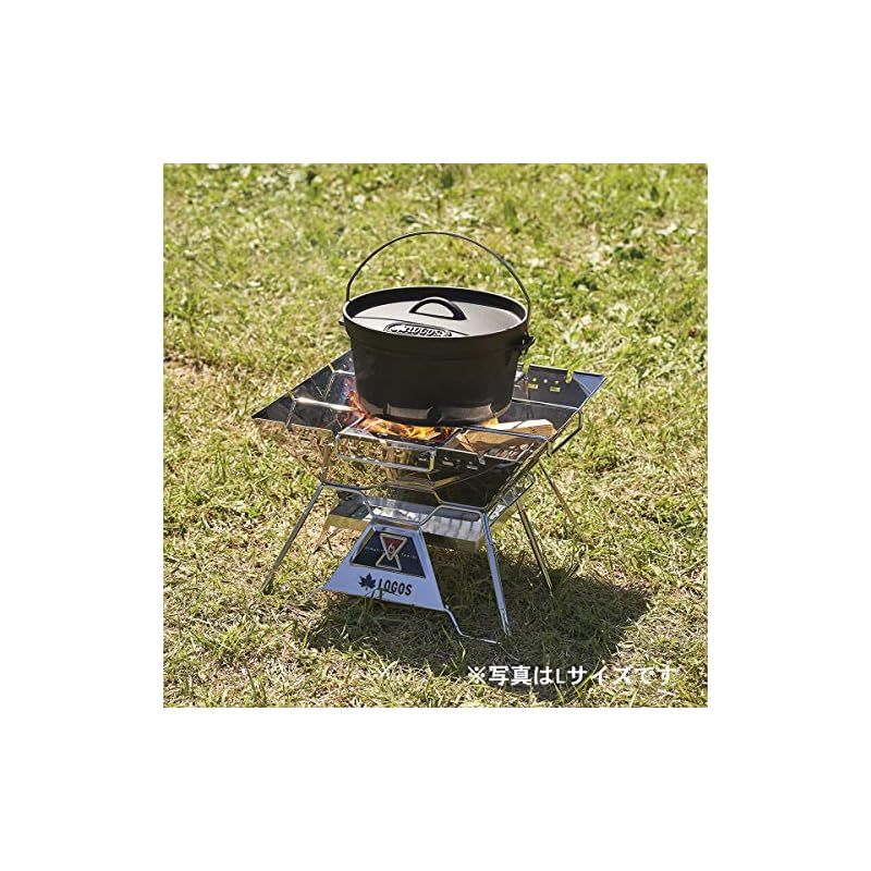 ロゴス LOGOS 炭 the ピラミッドTAKIBI L キャンプ アウトドア バーベキュー 焚き火 ステンレス 0