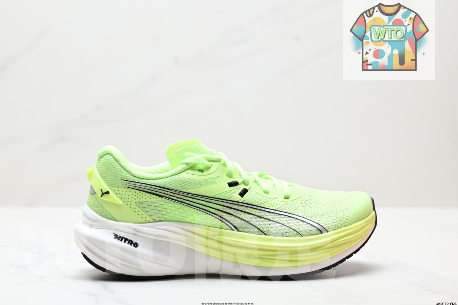 Puma プーマ Deviate NITRO 3 快適な滑り止め 耐磨耗性のあるロートップ レジャーランニングシューズ