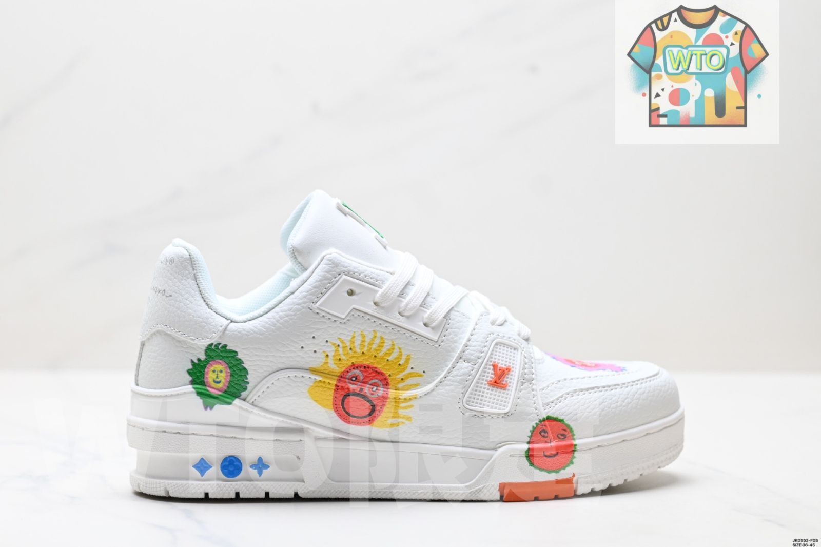 Louis Vuitton ルイ ヴィトン Trainer Sneaker Low レジャースポーツカルチャー ユニバーサル スニーカー