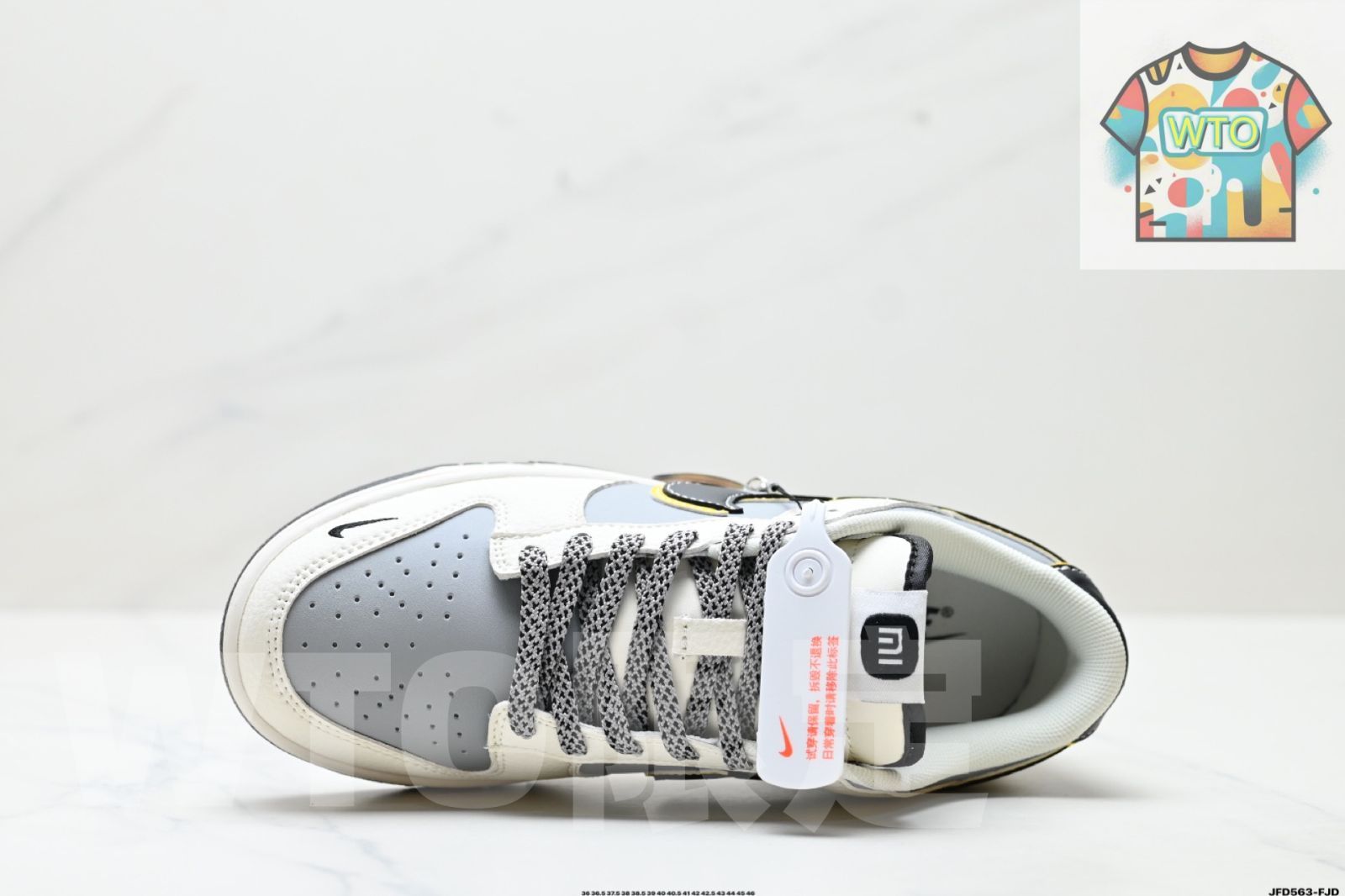 ナイキ Nike DUNK LOW ダンクシリーズ レトロロートップライフスタイルスケートシューズ-WTO輸入-OYC 06