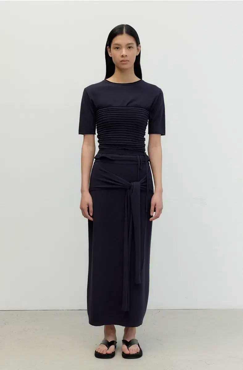 Rrace ridge scashi ビスチェ ネイビー