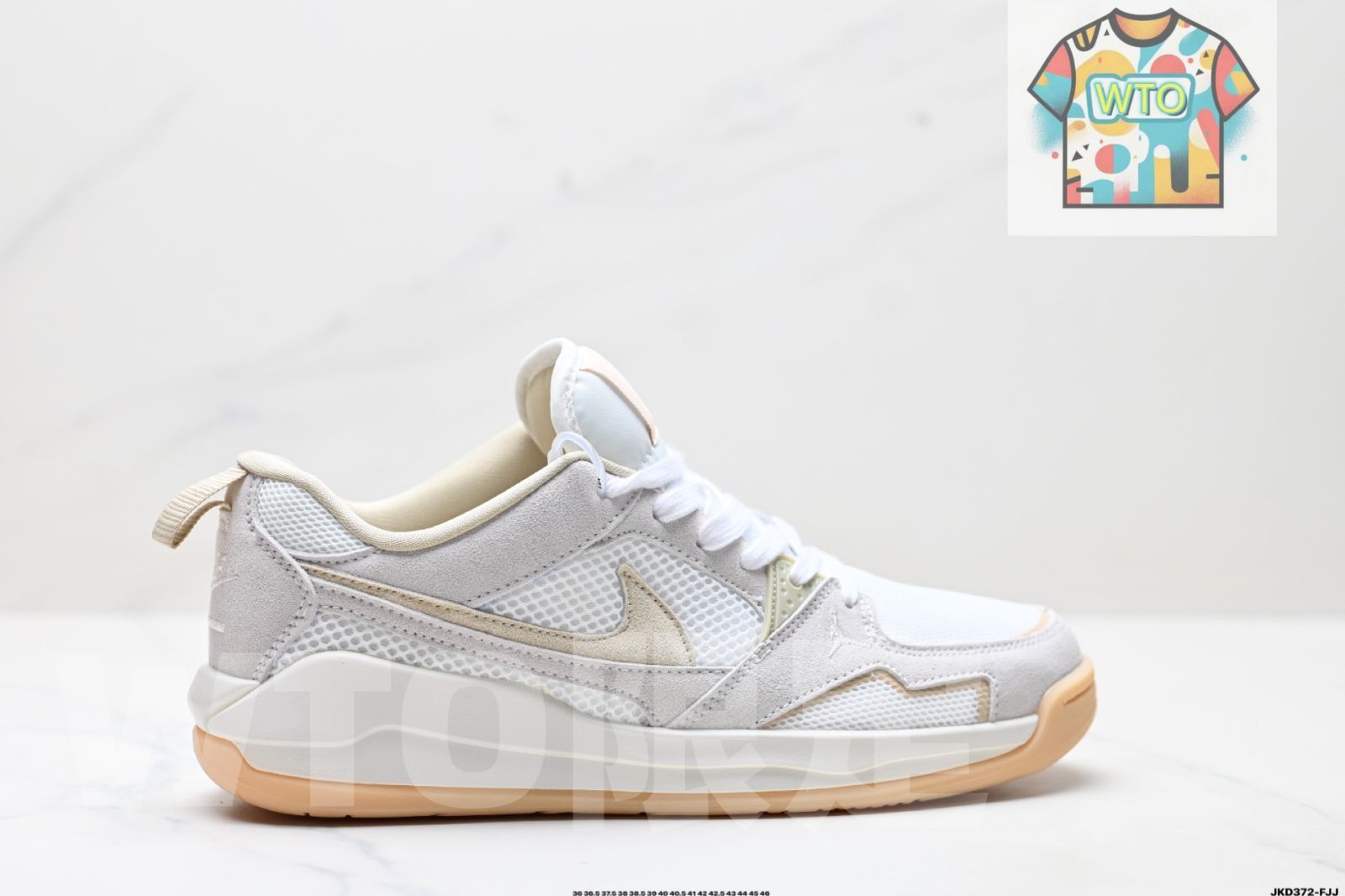 Nike Air Jordanナイキ エア ジョーダン CMFT エラ ナイキの快 でシンプルでユニバーサルな磨耗に強いロートップのレジャーシューズ