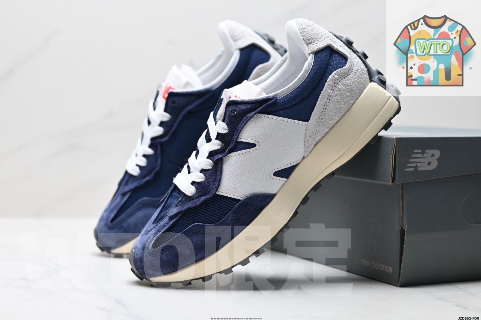 327 レトロレジャースポーツジョギングシューズ-WTO輸入-VMW