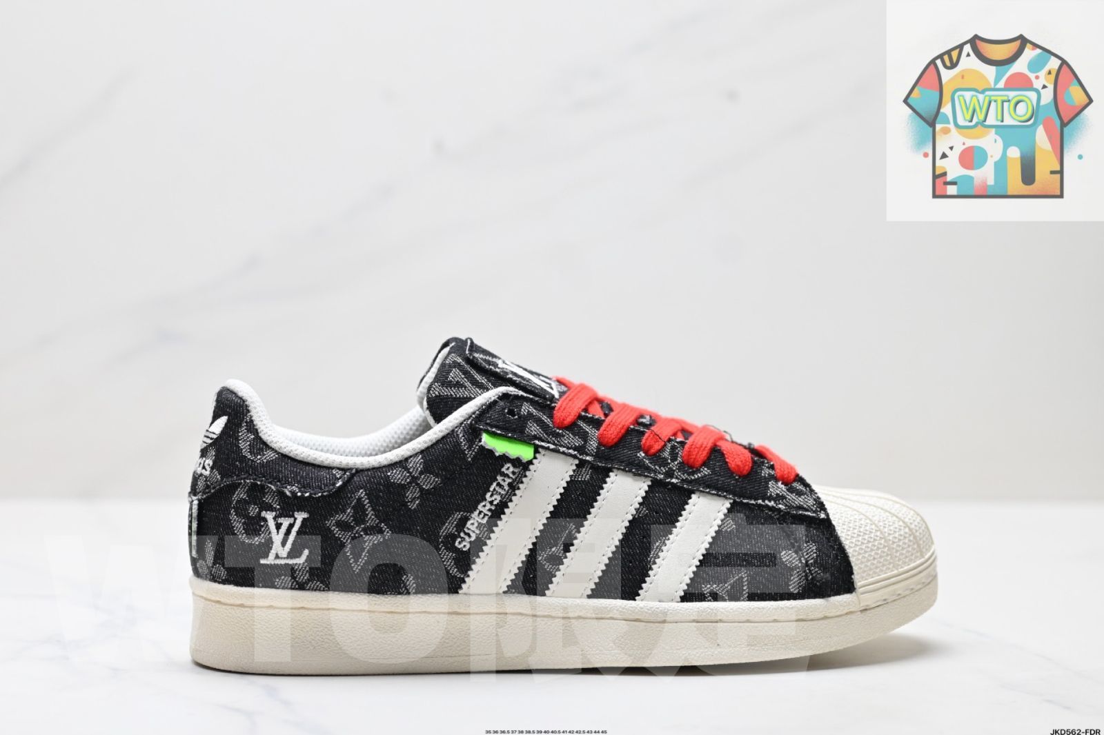 アディダス オリジナルズ Adidas Originals Superstar シェルヘッド ロートップ クラシック 万能 ライフスタイル スポーツ スケートシューズ -WTO輸入-CLF 39