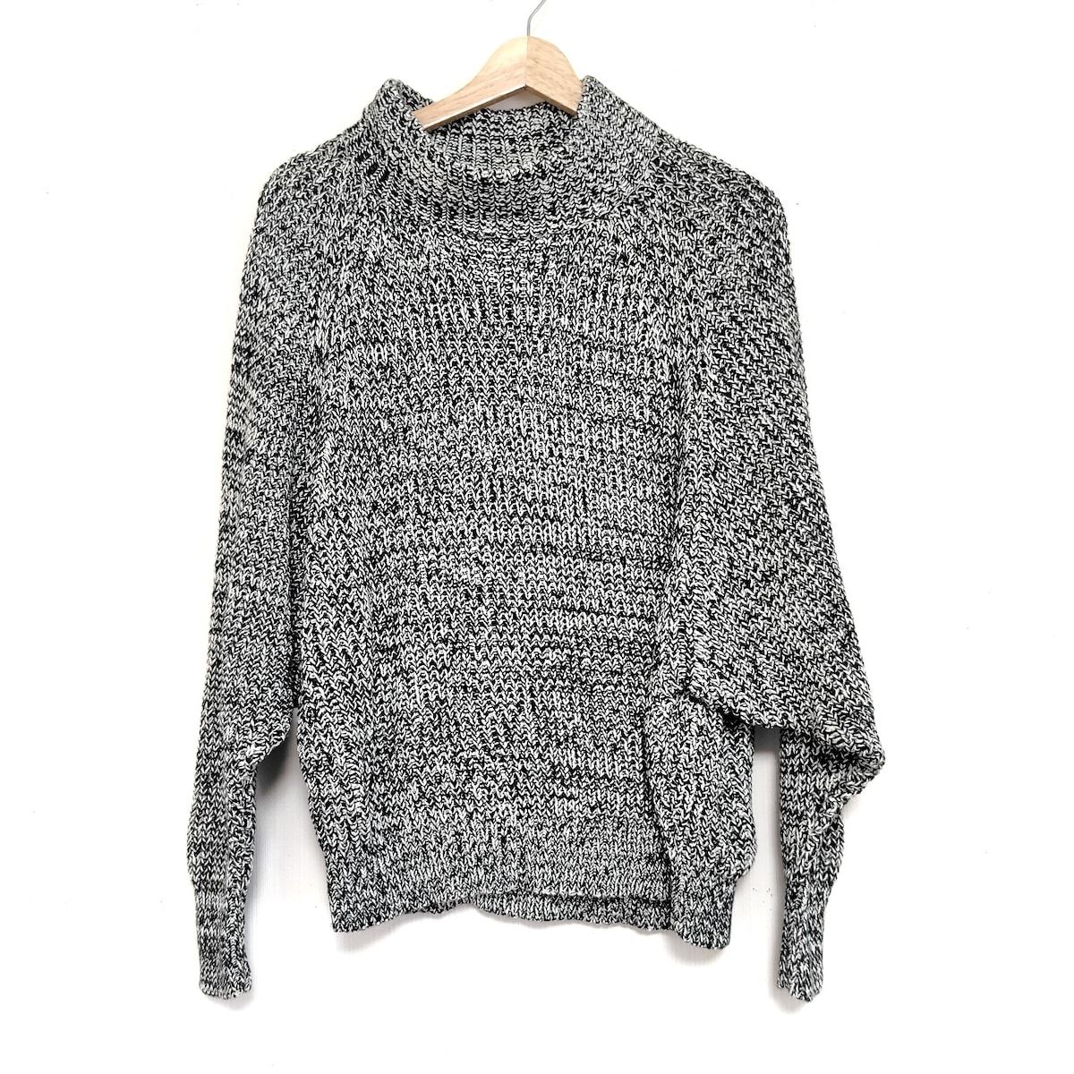 Ron Herman ロンハーマン 長袖セーター サイズXS レディース - 黒×白 ハイネック