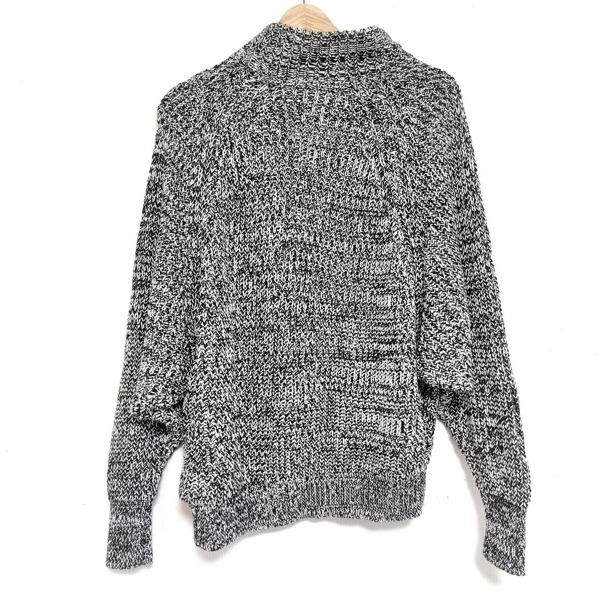 Ron Herman ロンハーマン 長袖セーター サイズXS レディース - 黒×白 ハイネック