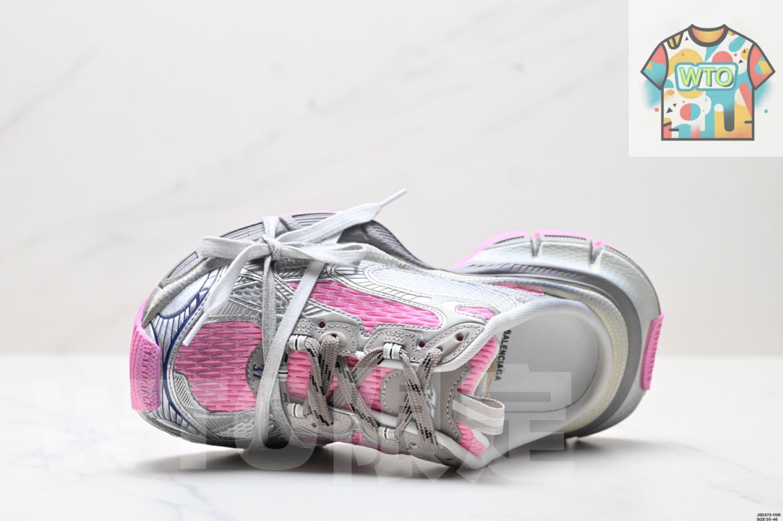 バレンシアガ Balenciaga 3 XL Mule 革 かわ 製 せい トップカバースリッパ-WTO輸入-SUR 74