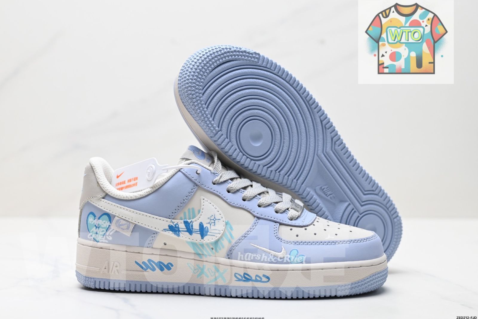 は純正なロートップのエアフォース型を作り出しています -WTO輸入1