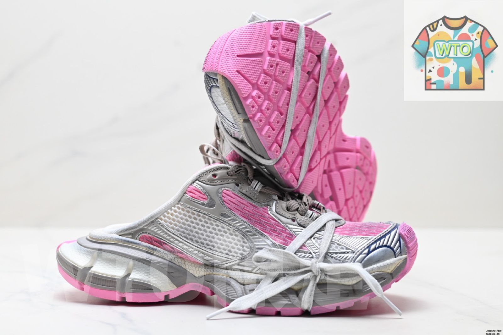  バレンシアガ Balenciaga 3 XL Mule 革 かわ 製 せい トップカバースリッパ-WTO輸入-SUR 74 スニーカー 靴