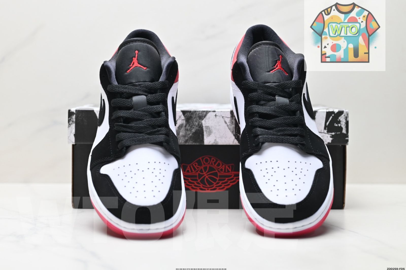 AJ の低トップレジャースニーカー