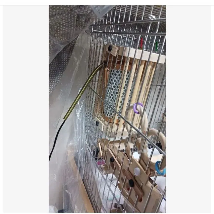 h2 あったかステージ 四角い止まり木 ヒーターいたずら防止 インコ 小動物