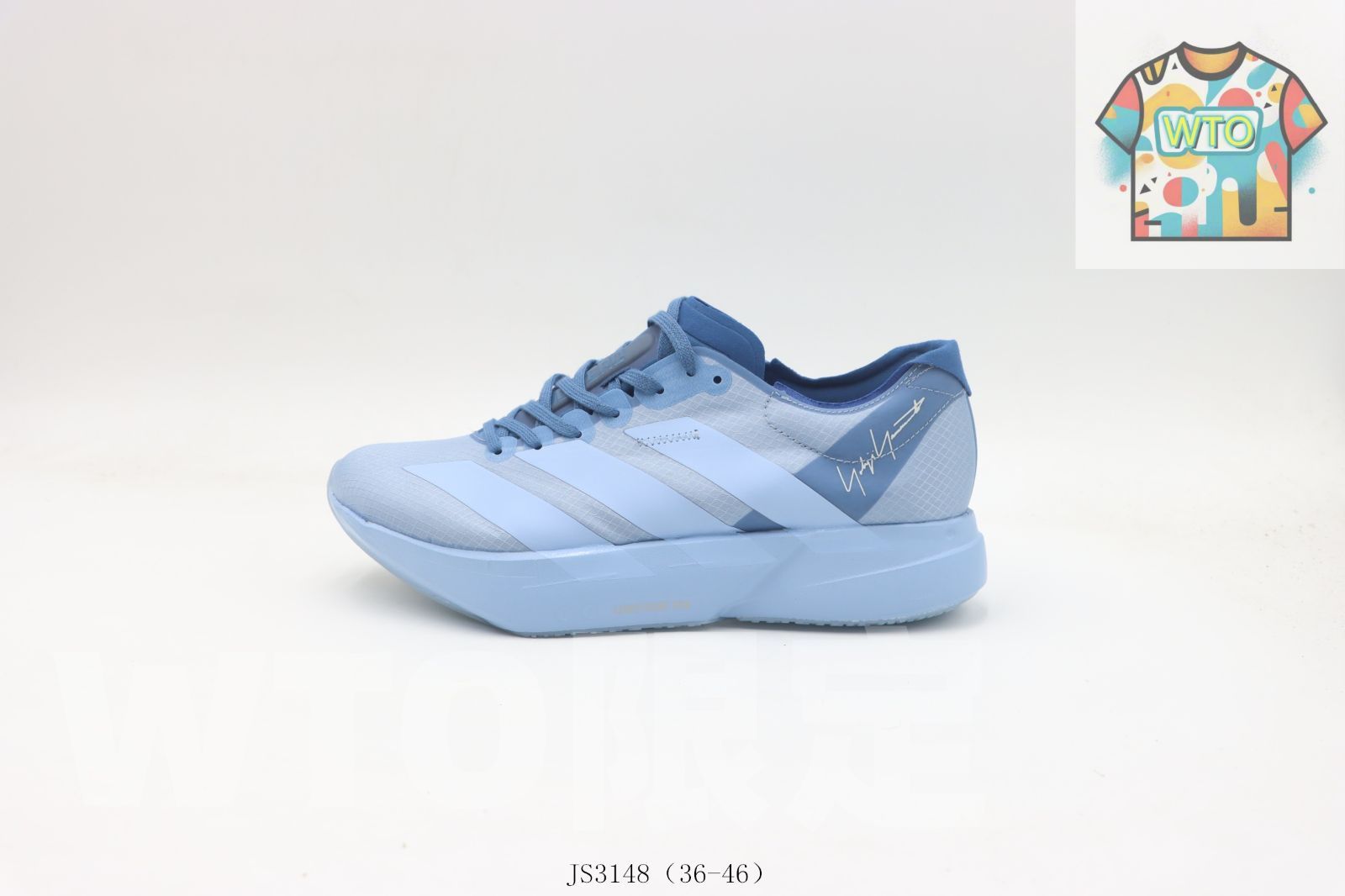 WTO通販 Adidas アディダス アディダスランニングシューズ ブルー JS 3148-WTO輸入-YIR 31