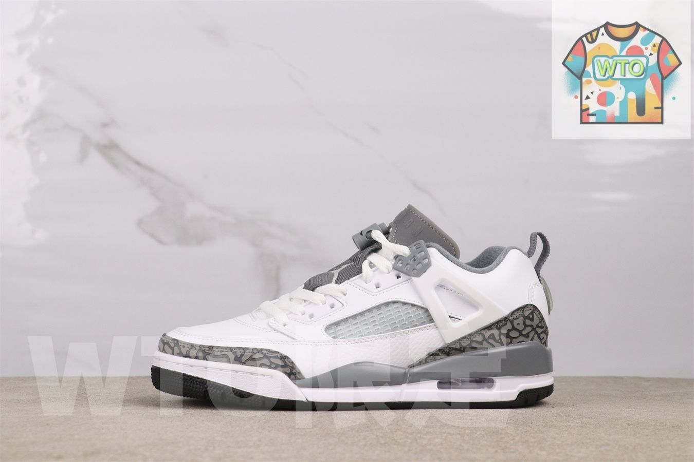 今日 Nike エアナイキ Jordan ジョーダン Spizike Low FQ1759-102スパイク ホワイトグレイ