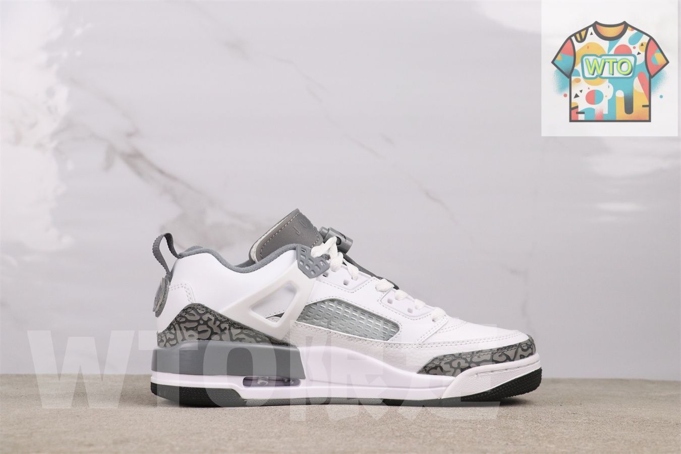 今日 Nike エアナイキ Jordan ジョーダン Spizike Low FQ1759-102スパイク ホワイトグレイ