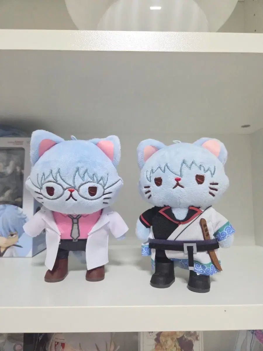 銀時 3年Z組銀八先生 銀魂 猫ぬいぐるみ にゃんこぬいぐるみ 2個 セット