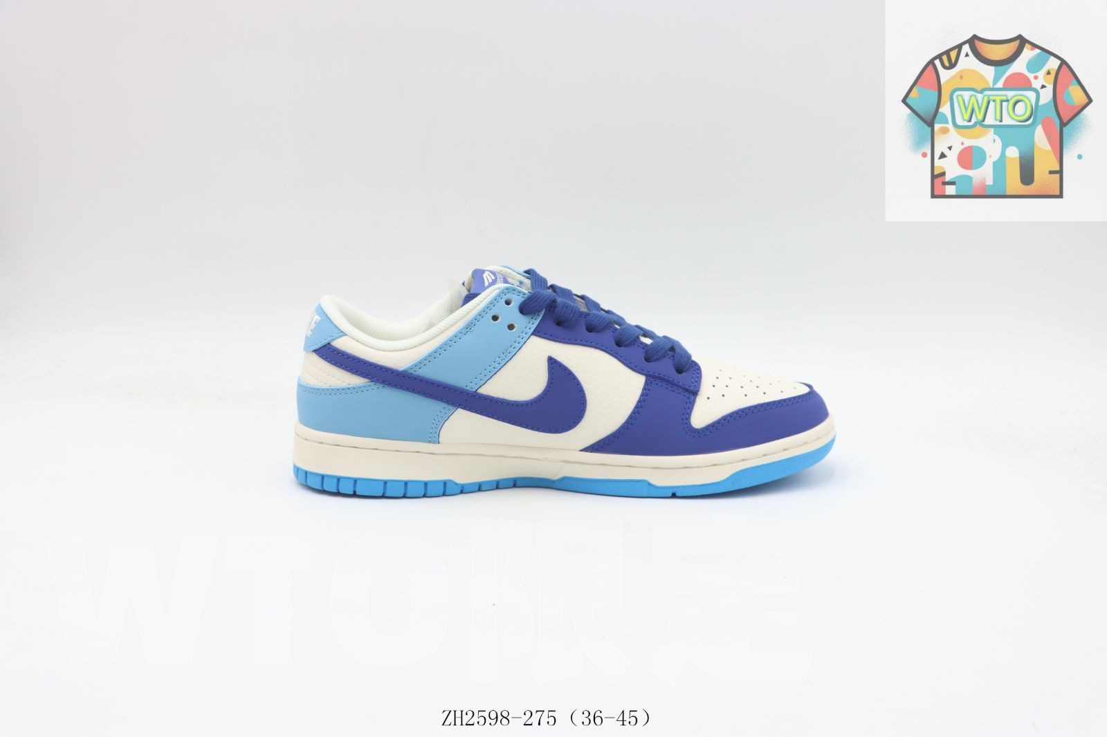 WTO通販 NIKE ナイキ SB ローカットスケートシューズ ブルーホワイトバレンシアガZH 2598-275-WTO輸入-RMV 15