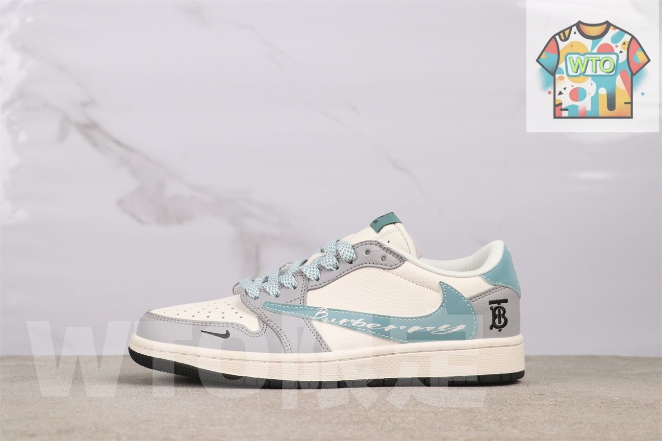 今日 Jordan エアジョーダン aj 1 Low XF 8698 072 白灰 WTO輸入2