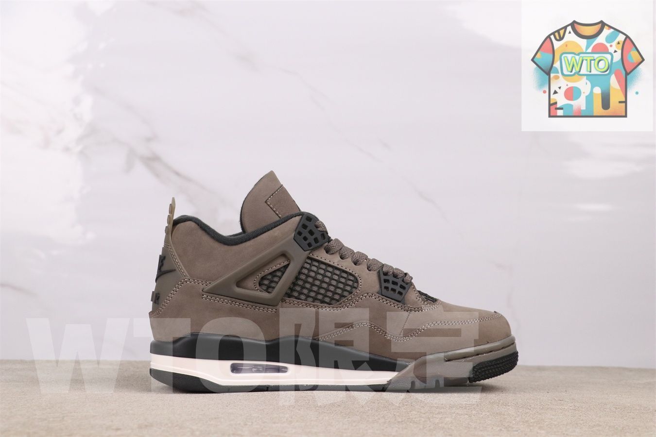 今日 Jordan エアジョーダン 4 Cave Stone FV 5029-200 モカ-WTO輸入2