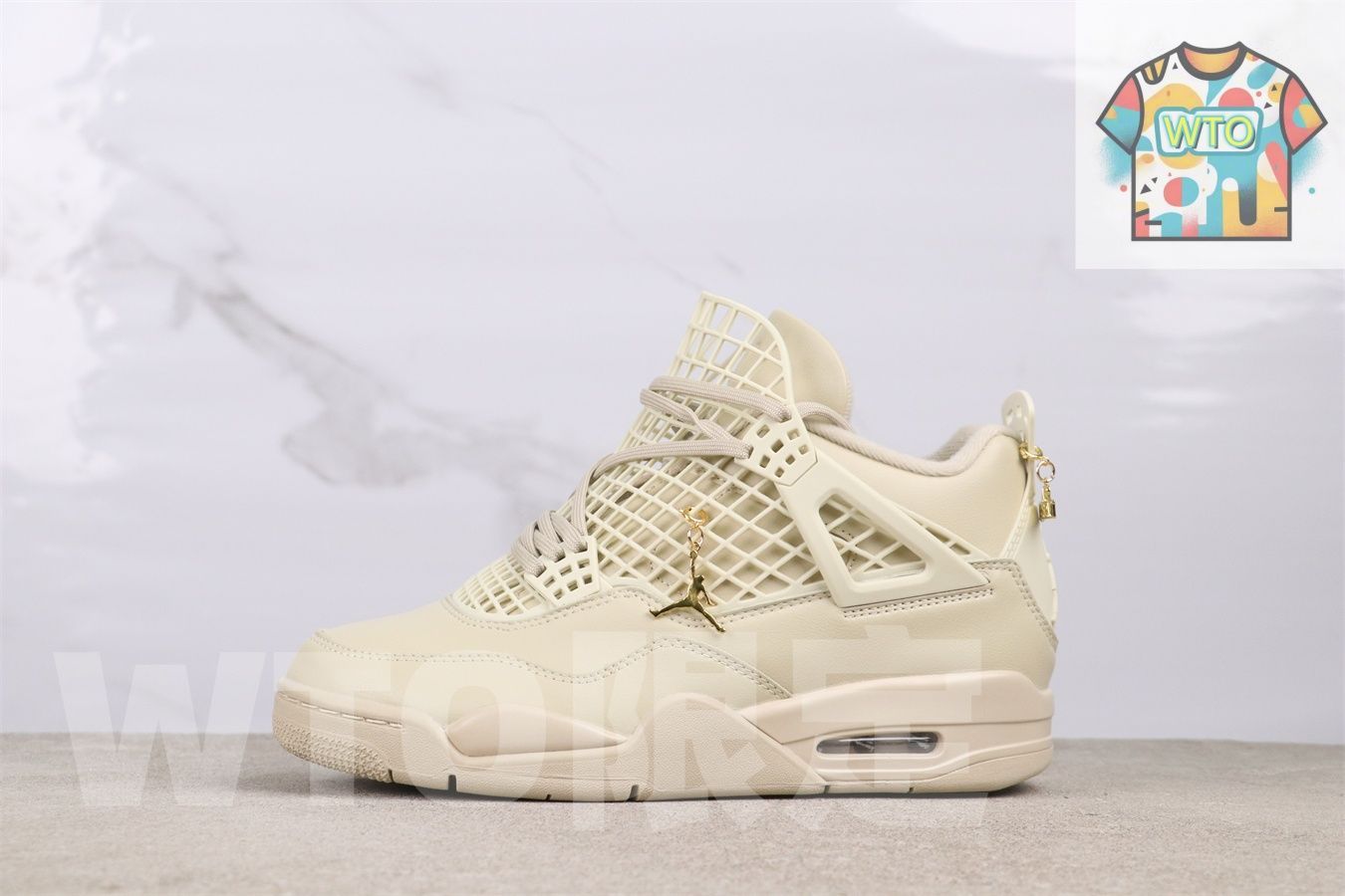 WTO通販 Air Jordan エアジョーダン 喬 4 AJ NET FN 7251 200 WTO輸入 DUT 49