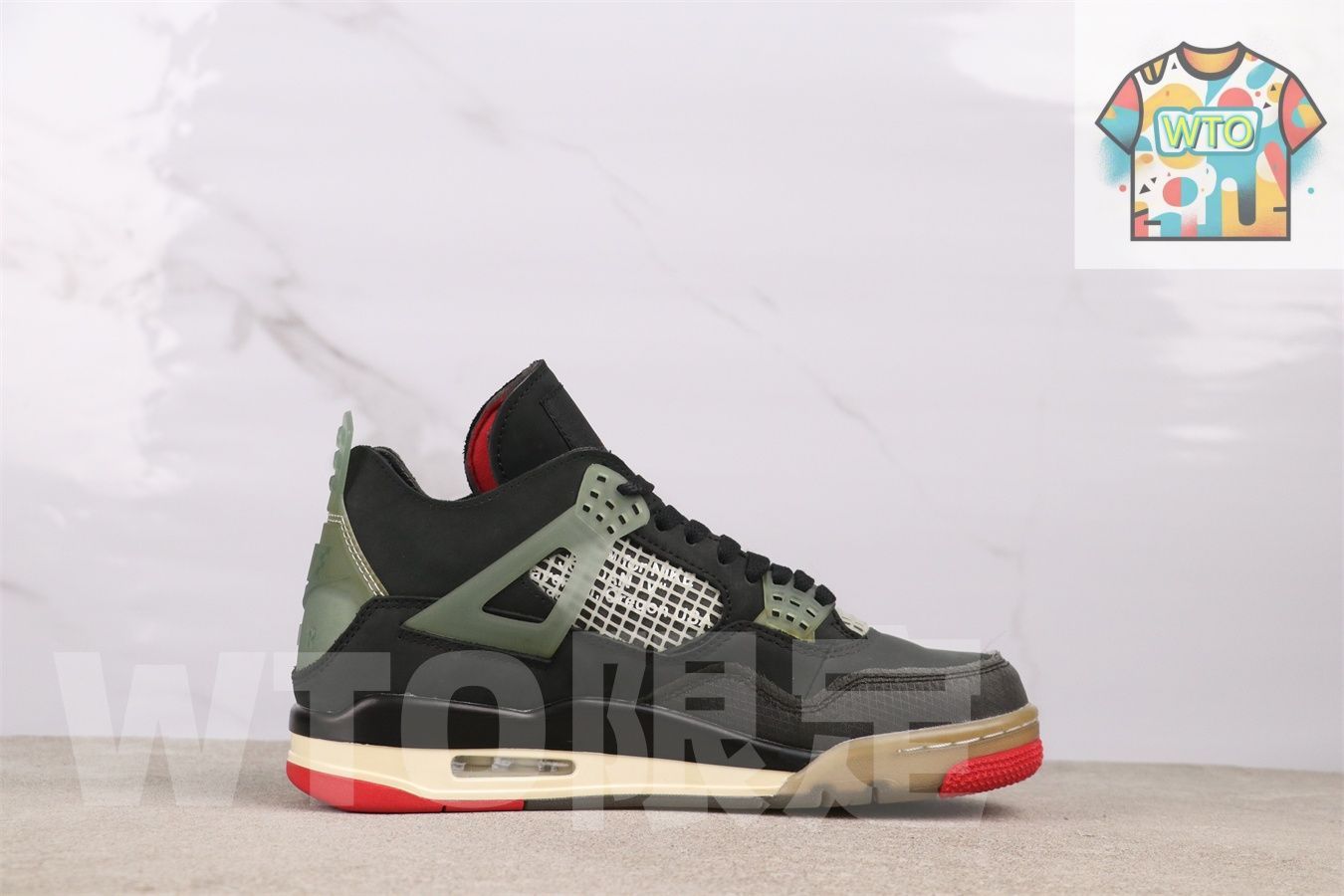 WTO通販 Air Jordan エアジョーダン 4 Off - White x CV 9388-001-WTO輸入-ZBO 94